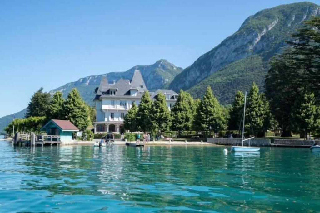 Bel Appartement Au Calme A 5 Minutes Du Village Menthon-Saint-Bernard Exteriér fotografie